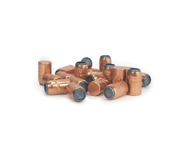 38 Caliber Bullets .357 Diameter 125 Grain Gold Country Rhino Power Strike Flat Nose Bullets ~ 50 Count - Image 2