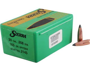 Sierra 2145 Spitzer soft point bullets