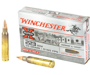 55 grain 223 Remington Winchester Super X 223 ammo