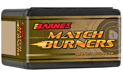 Barnes MATCH BURNER  .264 Diameter  6.5MM  120 Grain  Match Burner Boat Tail  100 Count 30234