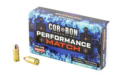 CorBon PM  9MM  147 Grain  Full Metal Jacket  Box of 50 Rounds PM09147