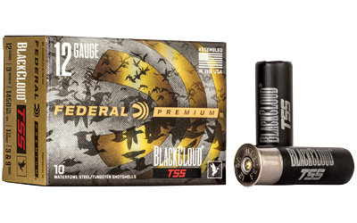 Federal Black Cloud TSS with Flightcontrol Flex Wad  12 Gauge 3"  #3 and 9 Combo  1 1/4 oz  10 Round Box  California Certified Nonlead Ammunition PWBTSSX14239