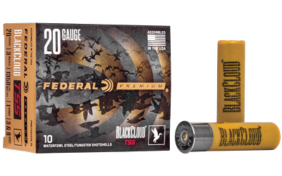 Federal Black Cloud TSS with Flightcontrol Flex Wad  20 Gauge 3"  #3 and 9 Combo  1 oz  10 Round Box PWBTSSX20939