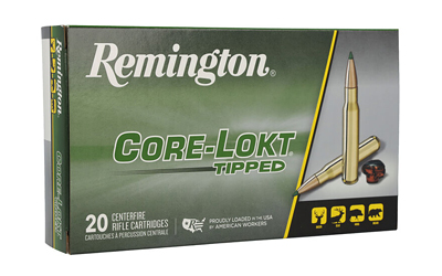 Remington CORE-LOKT  TIPPED  30-06 Springfield  150 Grain  Polymer Tip  20 Round Box 29027