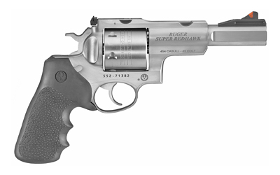 Ruger Superedhawk 454 Casull Adjustable Front Sight 5" 6 Round /Wood Grips