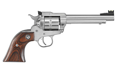 Ruger SNGL-TEN 22LR 5.5" Stainless Steel 10 Rounds Adjustable Front Sight
