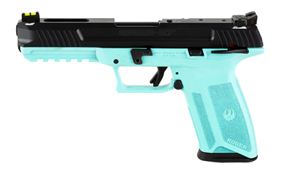 Ruger-57 5.7X28MM 20 Rounds 4.94" Barrel Turquoise
