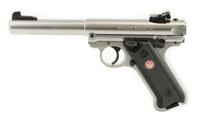 Ruger Mark IV Target 22LR 5.5" Barrel Stainless Steel 10 Rounds