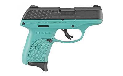 RUGER EC9S 9MM 3.1" TURQ 7RD