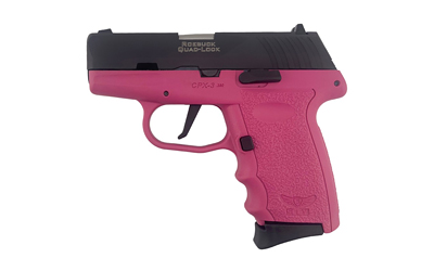 SCCY CPX-3 380ACP 10RD 3.1" BLK/PNK