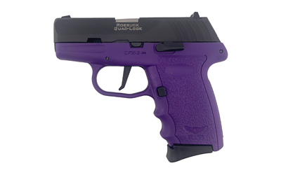 SCCY CPX-3 380ACP 10RD 3.1" BLK/PUR