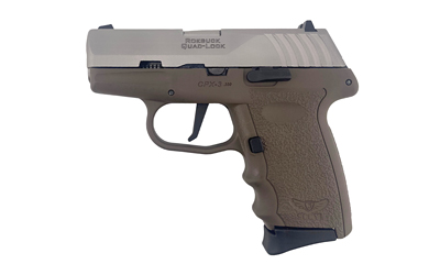 SCCY CPX-3 380ACP 10RD 3.1" STS/FDE