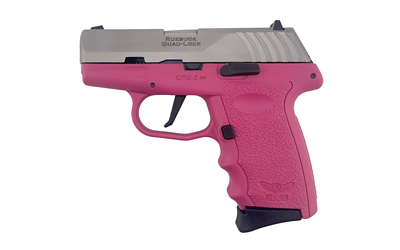 SCCY CPX-3 380ACP 3.1" 10RD TT/PNK