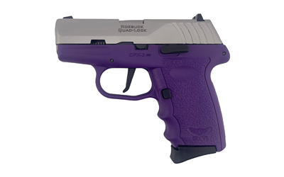 SCCY CPX-3 380ACP 10RD 3.1" STS/PUR