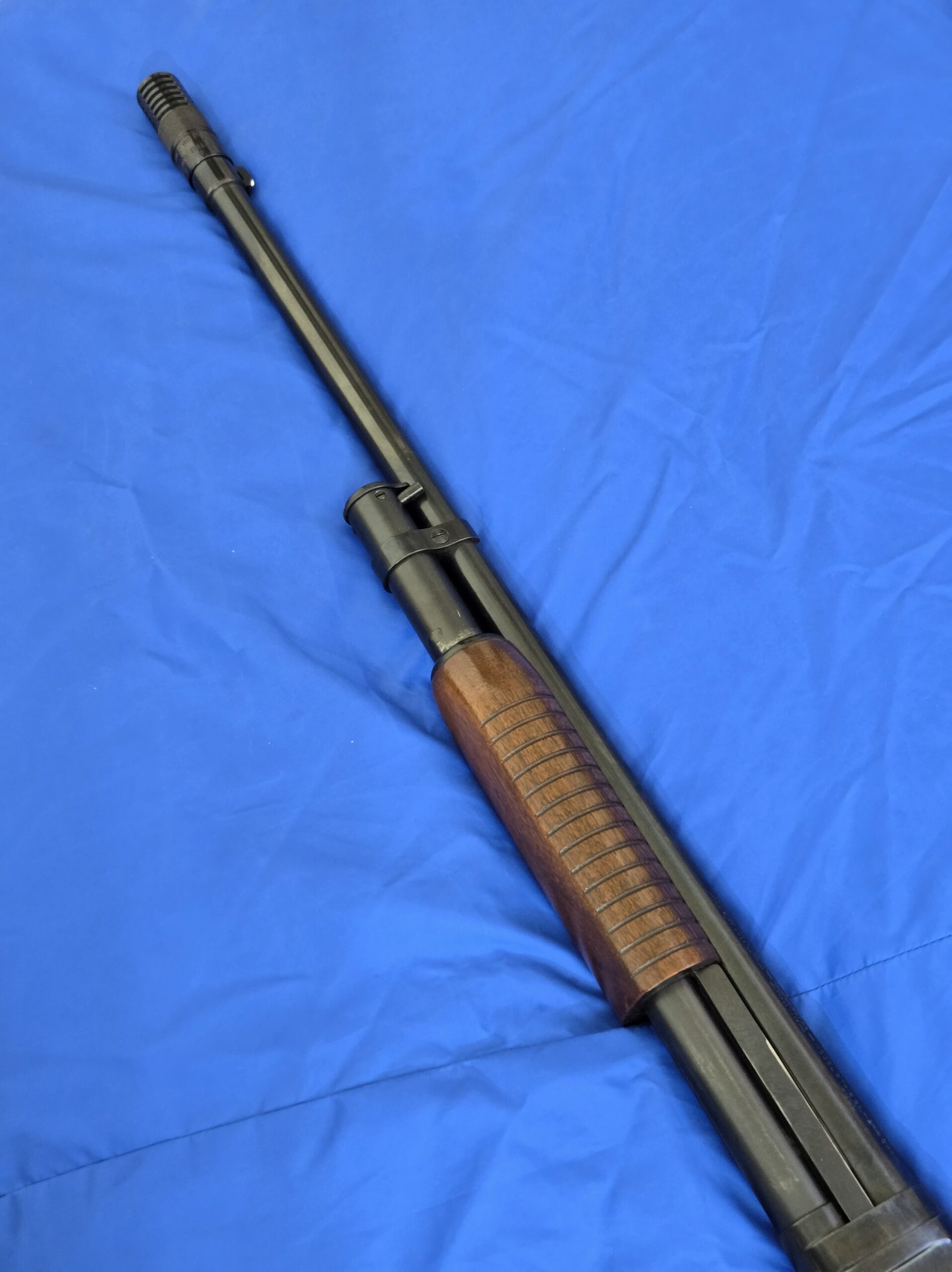 Where Frontier Reliability Still Breathes — Winchester Model 97 Pump Shotgun, 16 Gauge (28" Barrel, Full + Adjustable Choke) - Image 3