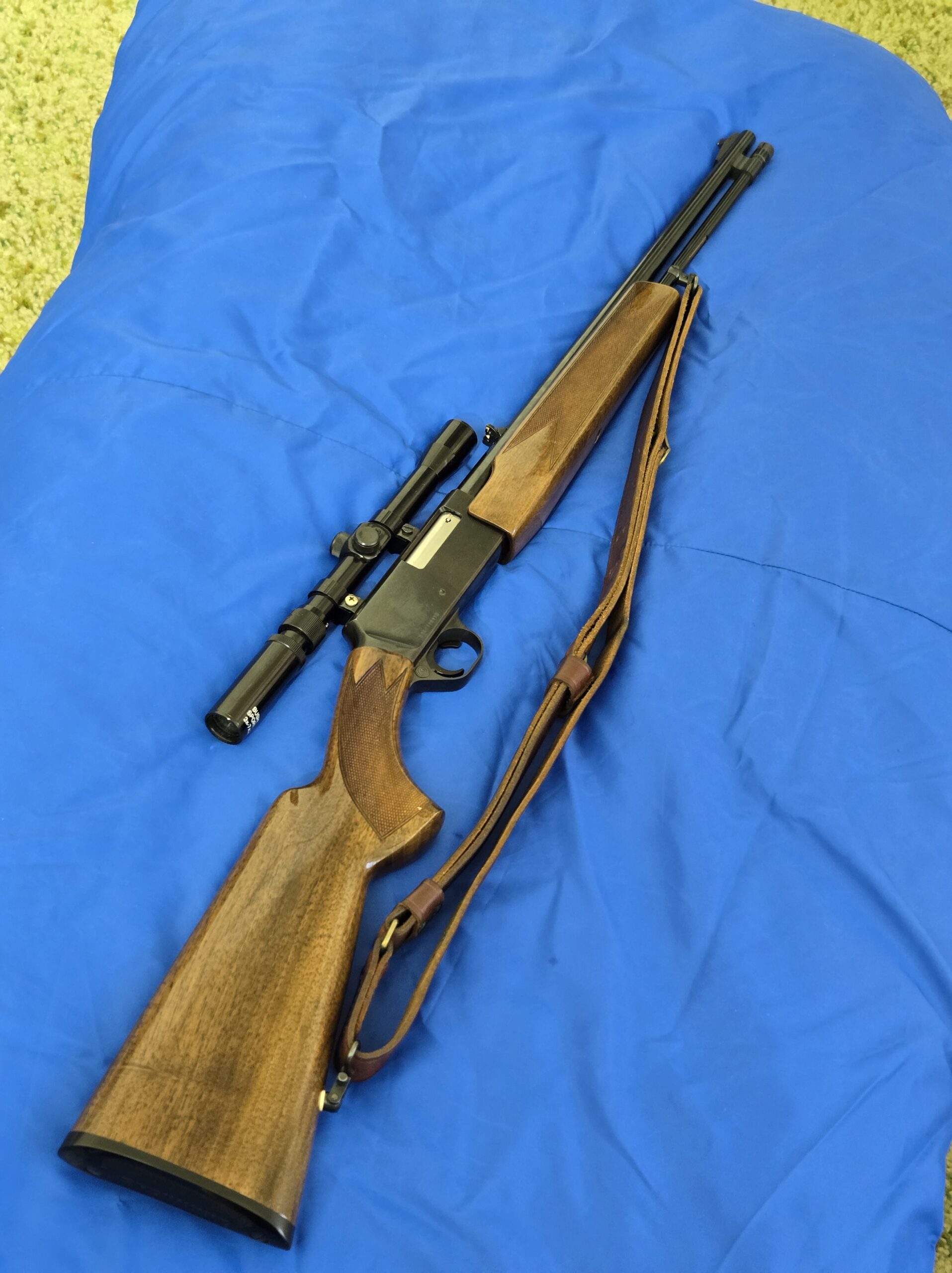 Where Precision Meets Tradition — Browning .22 LR Semi-Auto Rifle (20" Barrel) with Bushnell Sportview Optic