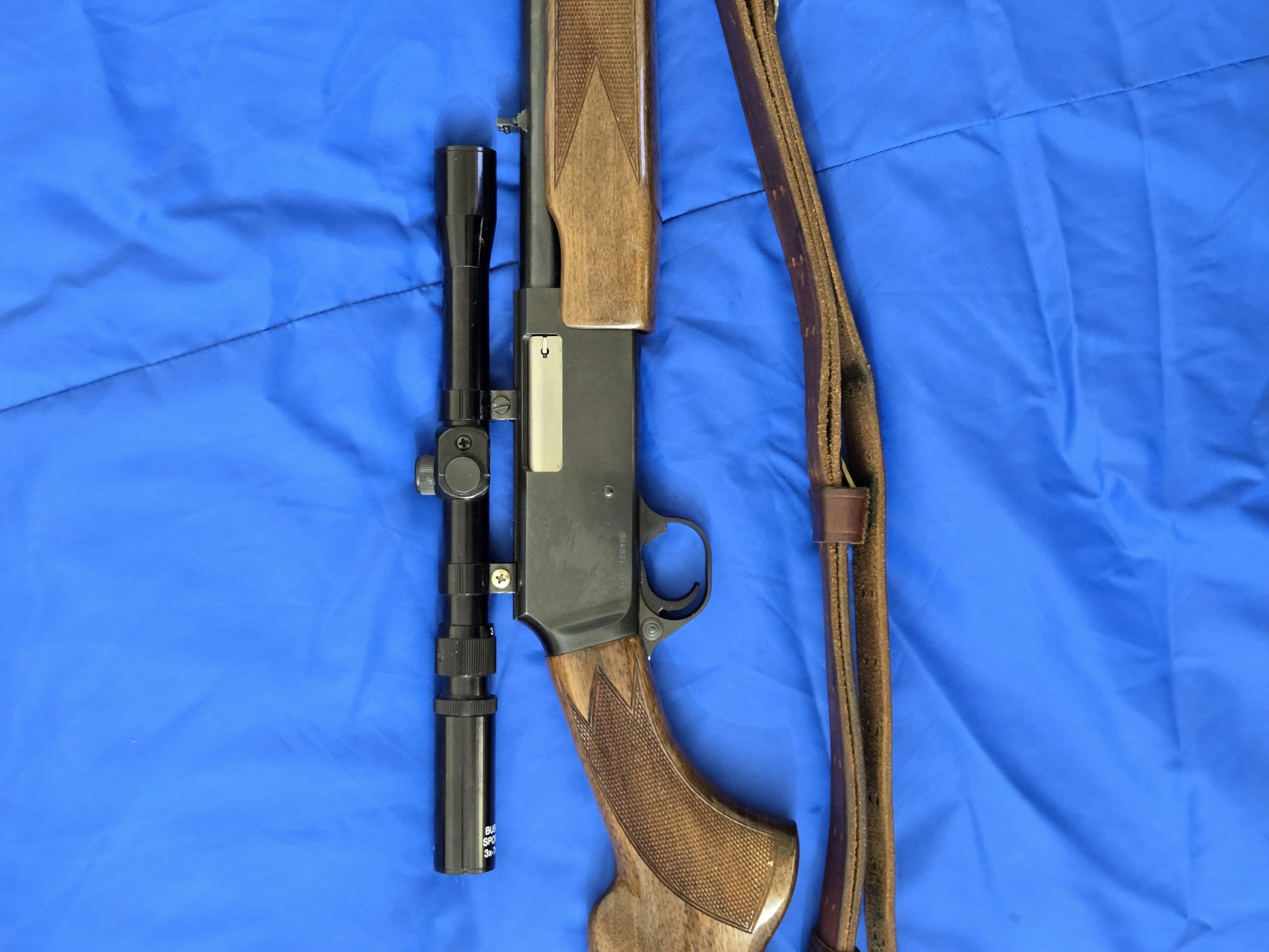 The Rimfire That Teaches Skill — Browning Pump .22 LR (Short Slide Action, Bushnell Scope, Sling) - Image 2