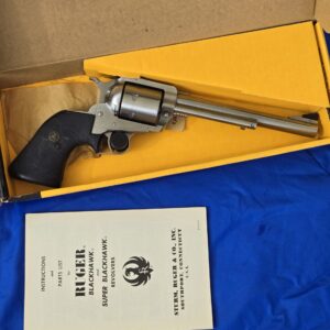 The Frontier Still Speaks — Ruger Super Blackhawk .44 Magnum (7.5" Brushed Stainless, Box & Papers)